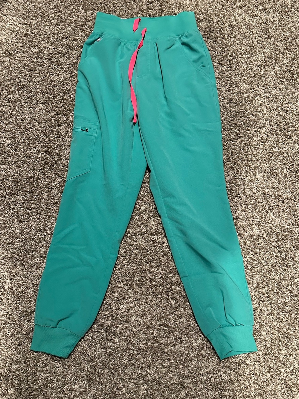 Figs Lagoon Teal XXS Petite Joggers